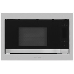 Микроволновая печь встраиваемая Krona Optima Essen 60 IX нержавеющая сталь/черная