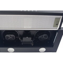 Кухонная вытяжка встраиваемая MBS Canna 260 Glass Black 60 см черная - фото 8