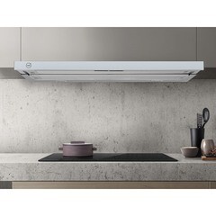 Кухонная вытяжка встраиваемая MBS Aralia 190 White Glass 90 см белая - фото 11