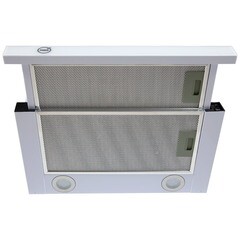 Кухонная вытяжка встраиваемая MBS Aralia 150 White Glass 50 см белая - фото 10