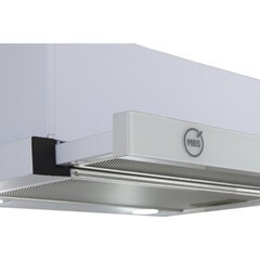 Кухонная вытяжка встраиваемая MBS Aralia 150 White Glass 50 см белая - фото 9