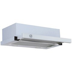 Кухонная вытяжка встраиваемая MBS Aralia 150 White Glass 50 см белая - фото 1