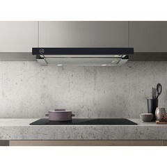 Кухонная вытяжка встраиваемая MBS Aralia 160 Black Glass 60 см черная - фото 7