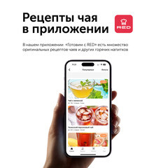 Электрический чайник Red Solution RK-M172 1,7 л хром - фото 2