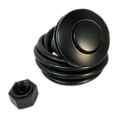 Пневмокнопка для измельчителя пищевых отходов Bone Crusher металл черная (LONG AIR SWITCH (BLACK)) - фото 2