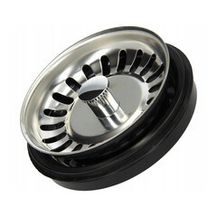 Изображение товара Стоппер-сетка для горловины измельчителя пищевых отходов Bone Crusher металл хром (LB9143)