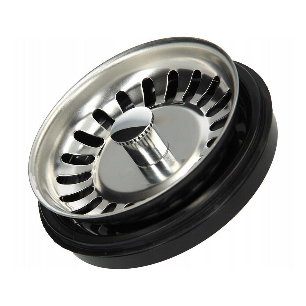 Изображение товара Стоппер-сетка для раковины Bone Crusher, металл, хром LB9143