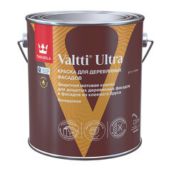 Краска фасадная по дереву Tikkurila/Tikkivala Valtti Ultra водно-дисперсионная база C бесцветная 2,7 л - фото 1