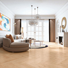 Ламинат 33 класс Classen Manor шамбор 1,179 кв.м 8 мм с фаской художественный - фото 8