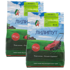 Изображение товара Семена газонной травы Медленнорастущий газон Лилипут 4 кг