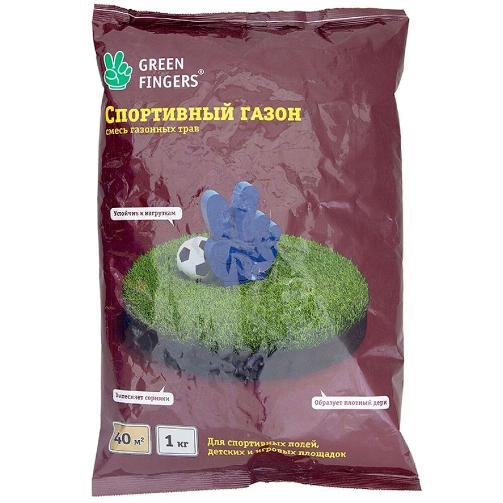Изображение товара Семена газонной травы Спортивный газон Green Fingers 1 кг