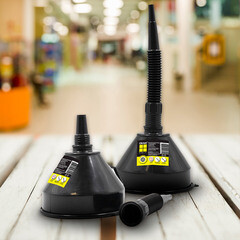 Воронка Oktan d160 мм пластиковая с гибким наконечником - фото 2