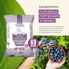 Почвогрунт Дачные рецепты Голубика 60 л - фото 2