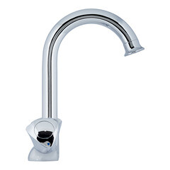 Смеситель для раковины Tokito Edo хром двухвентильный с поворотным изливом (TOK-EDO-1011) - фото 16