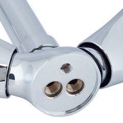 Смеситель для раковины Tokito Edo хром двухвентильный с поворотным изливом (TOK-EDO-1011) - фото 13