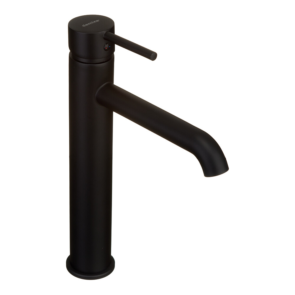 Смеситель для раковины высокий Damixa Scandinavian Pure однорычажный черный (360250300)