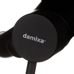 Смеситель для ванны Damixa Scandinavian Pure черный однорычажный с коротким изливом без лейки (361000300) - фото 7