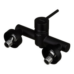 Смеситель для душа без излива Damixa Scandinavian Pure черный без лейки однорычажный (362000300) - фото 9