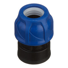 Муфта ПНД Tebo компрессионная переходная 25х 1 ВР(г) - фото 1