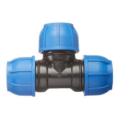 Изображение товара Тройник ПНД Tebo компрессионный 50х50х50 мм