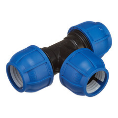 Тройник ПНД Tebo компрессионный 50х50х50 мм - фото 4