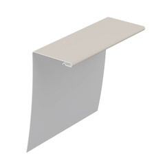 Изображение товара Профиль околооконный Docke 3000х254 мм пломбир универсальный