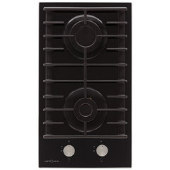 Варочная панель газовая Krona Hagel 30 BL 2 конфорки черная