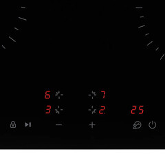 Варочная панель электрическая Krona Zauber 60 BL TK 4 конфорки черная - фото 7