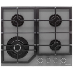 Варочная панель газовая Krona Mysterium GH 60 GR 4 конфорки серая