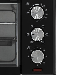 Мини-печь Krona 28 BL черная - фото 7