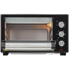 Мини-печь Krona 28 BL черная - фото 2