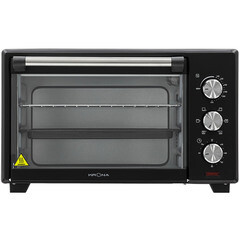 Мини-печь Krona 28 BL черная - фото 1