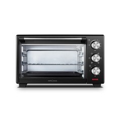 Мини-печь Krona 19 BL черная - фото 2