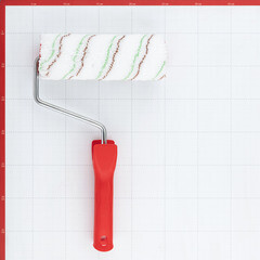 Валик микрофибра 180 мм d45 мм ворс 11 мм для водной основы с ручкой Beorol Natur - фото 3