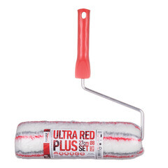 Валик полиакрил 270 мм d45 мм ворс 20 мм для водной основы с ручкой Beorol Ultra Red Plus - фото 3