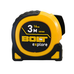 Рулетка Bolt eXplore с автостопом магнитная 3 м x 16 мм - фото 2