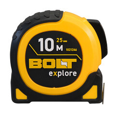 Рулетка Bolt eXplore с автостопом магнитная 10 м x 25 мм - фото 4