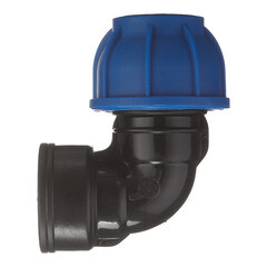 Угол ПНД Tebo компрессионный переходной 20х3/4 ВР(г) - фото 3