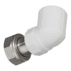 Угол полипропиленовый Valtec 20 мм х 3/4 ВР(г) с накидной гайкой (VTp.758.0.02005) - фото 4