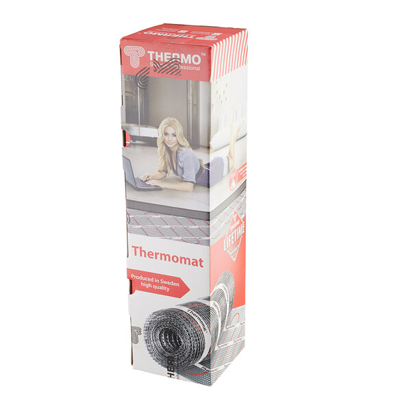 Теплый пол нагревательный мат Thermo Thermomat 1 кв.м 130 (130) Вт ...