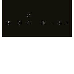 Варочная панель электрическая Lex EVH 320B 2 конфорки черная - фото 2