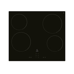 Варочная панель электрическая Lex EVH 640B 4 конфорки черная