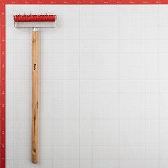 Валик игольчатый 150 мм d38 мм игла 14 мм с ручкой Matrix MTX - фото 3