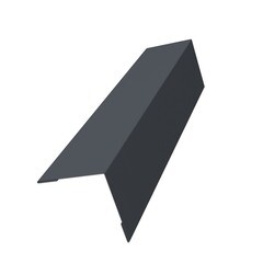Угол внешний Grandline 0,45 PE с пленкой 50х50х2000 мм RAL7024 мокрый асфальт