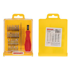 Набор отверток для точных работ Rexant (12-4701) (32 шт.) - фото 1