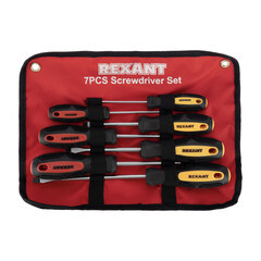 Изображение товара Набор отверток Rexant (12-4703) (7 шт.)