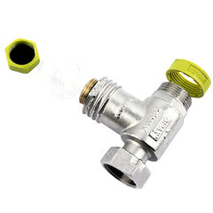 Кранофильтрогидромат для подключения счетчика Gibax G0030 3/4 с обратным клапаном - фото 2