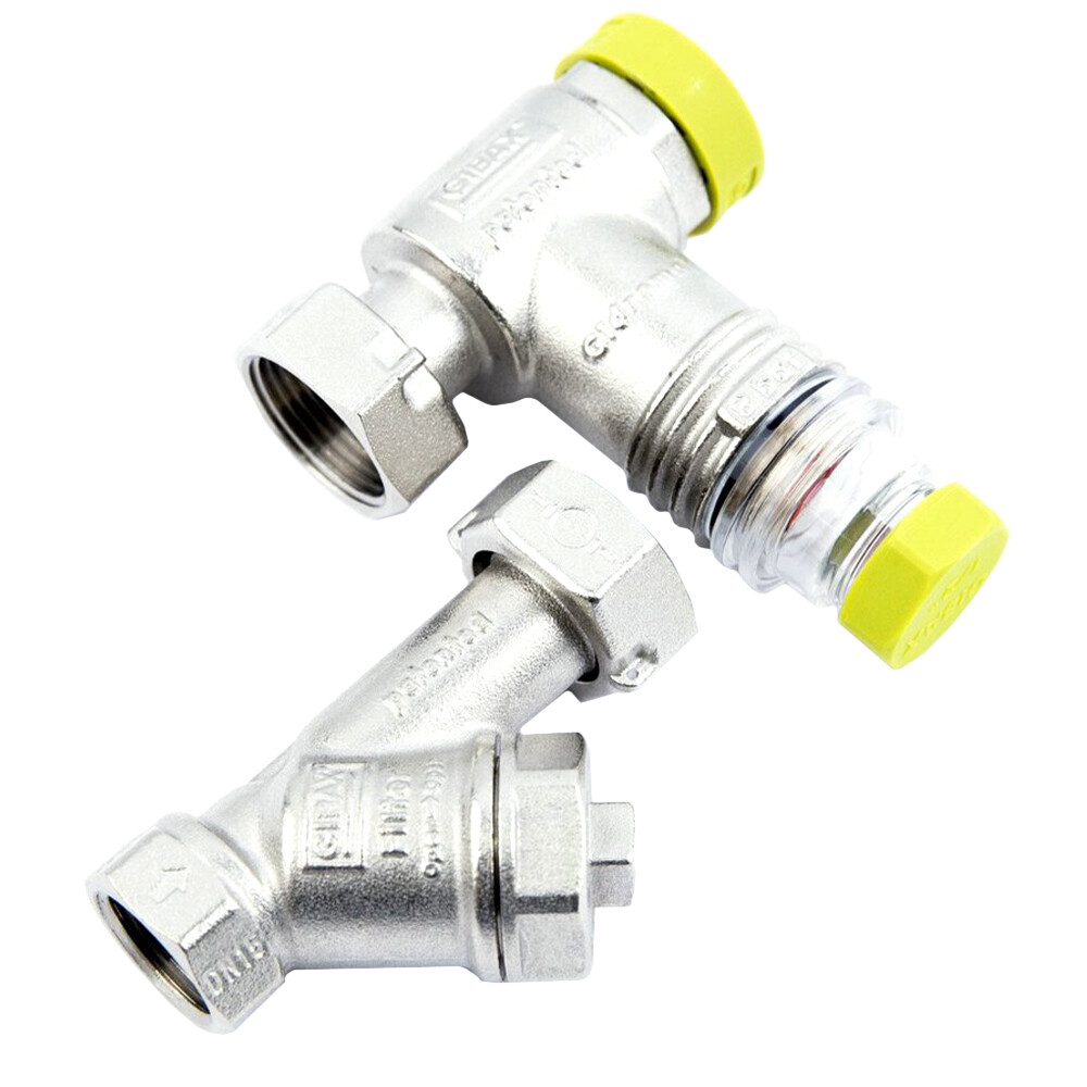 Изображение товара Фильтрогидромат Gibax G0020 3/4 с обратным клапаном для счетчика воды