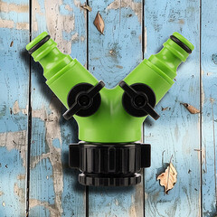 Разветвитель 3/4-1 для шланга Amigo пластиковый (79002) - фото 6