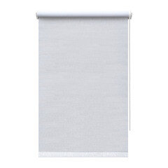 Рулонная штора блэкаут 40х160 см Decofest Каролина белая - фото 1
